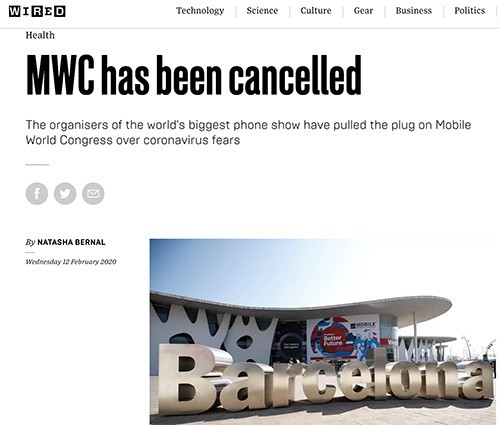 Wired MWC has been cancelled
